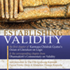 Establishing Validity